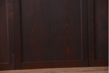 古民具・骨董　造りが良く上品な板戸帯戸3枚セット