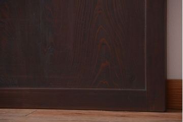 古民具・骨董　造りが良く上品な板戸帯戸3枚セット