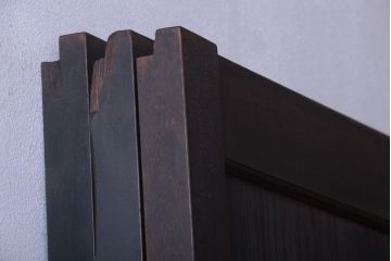 古民具・骨董　造りが良く上品な板戸帯戸3枚セット