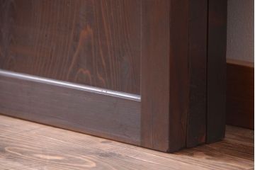 古民具・骨董　造りが良く上品な板戸帯戸3枚セット