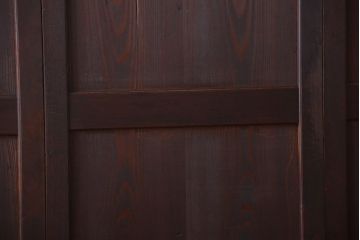 古民具・骨董　造りが良く上品な板戸帯戸3枚セット