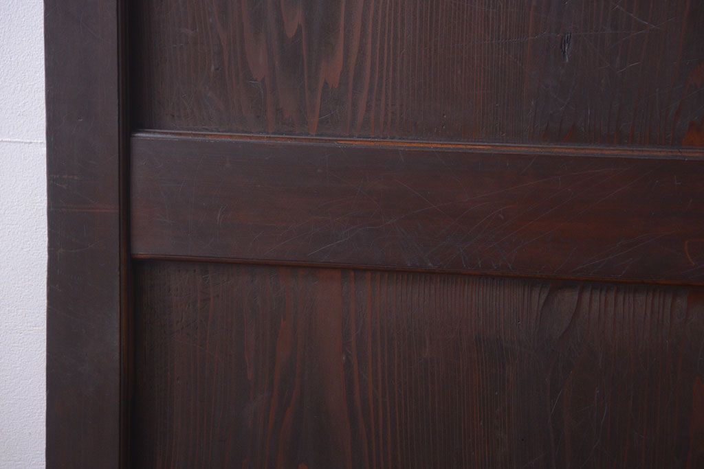 古民具・骨董　造りが良く上品な板戸帯戸3枚セット