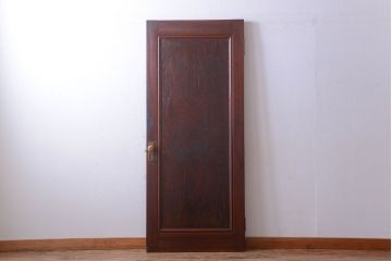 和製アンティーク　シックな深い色合いのドア