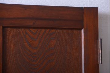 古民具・骨董　重厚な太い框の高級アンティークドア