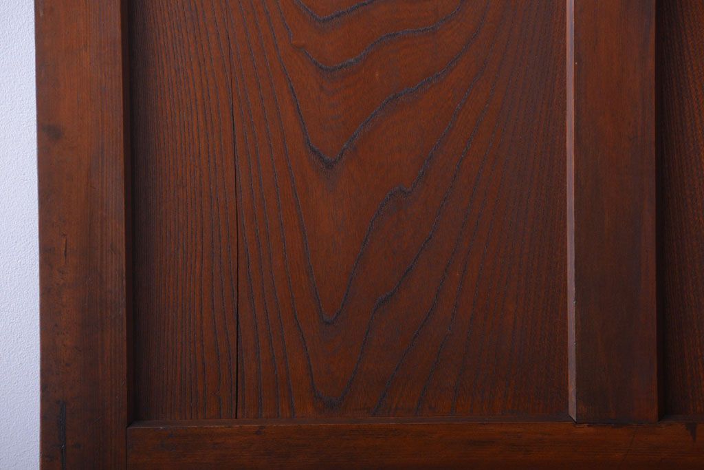 古民具・骨董　重厚な太い框の高級アンティークドア