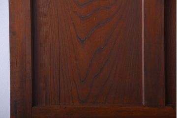 古民具・骨董　重厚な太い框の高級アンティークドア