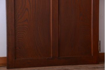 古民具・骨董　重厚な太い框の高級アンティークドア