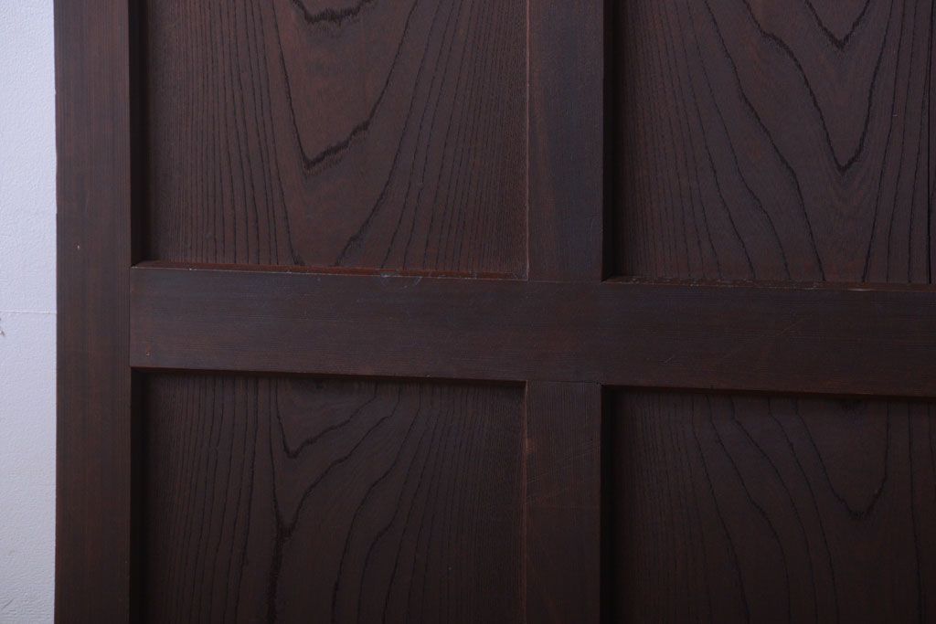 古民具・骨董　重厚な太い框の高級アンティークドア