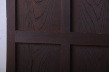 古民具・骨董　重厚な太い框の高級アンティークドア