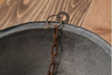 アンティーク雑貨　イタリア製　アンティーク調ハンギングバスケット(1)