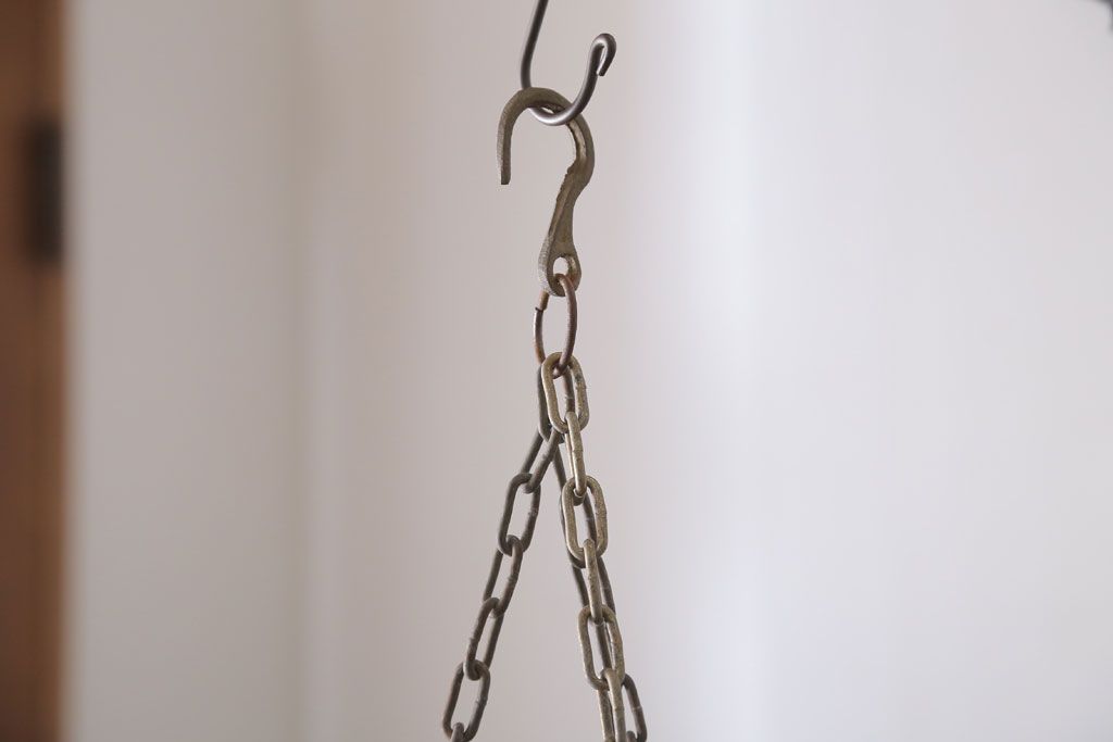 アンティーク雑貨　イタリア製　アンティーク調ハンギングバスケット(2)