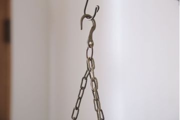 アンティーク雑貨　イタリア製　アンティーク調ハンギングバスケット(2)