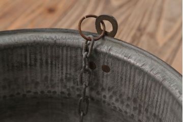 アンティーク雑貨　イタリア製　アンティーク調ハンギングバスケット(2)