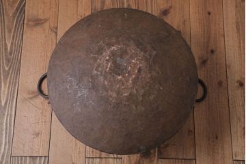 アンティーク雑貨　イギリスアンティーク　古い銅製ポット