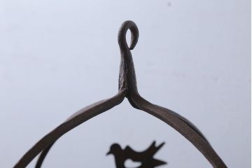 アンティーク雑貨　アンティーク調　かわいいアイアン吊り下げ円型フック