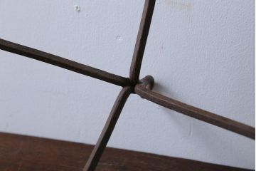 アンティーク雑貨　アンティーク調　かわいいアイアン吊り下げ円型フック