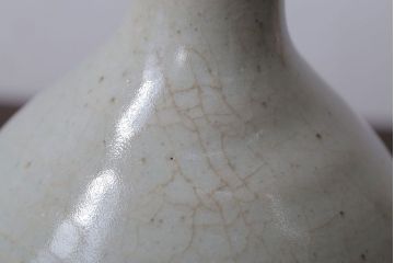 アンティーク雑貨　人間国宝　松井康成　月崇寺窯　一輪挿し(花瓶・徳利)3点