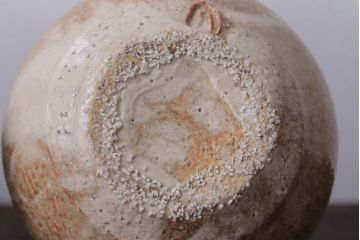 アンティーク雑貨　人間国宝　松井康成　月崇寺窯　一輪挿し(花瓶・徳利)3点