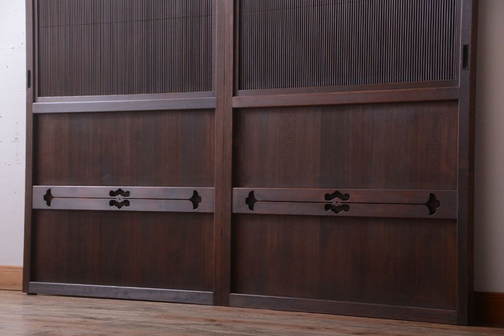 古民具・骨董　最高級品!アンティーク万本格子戸