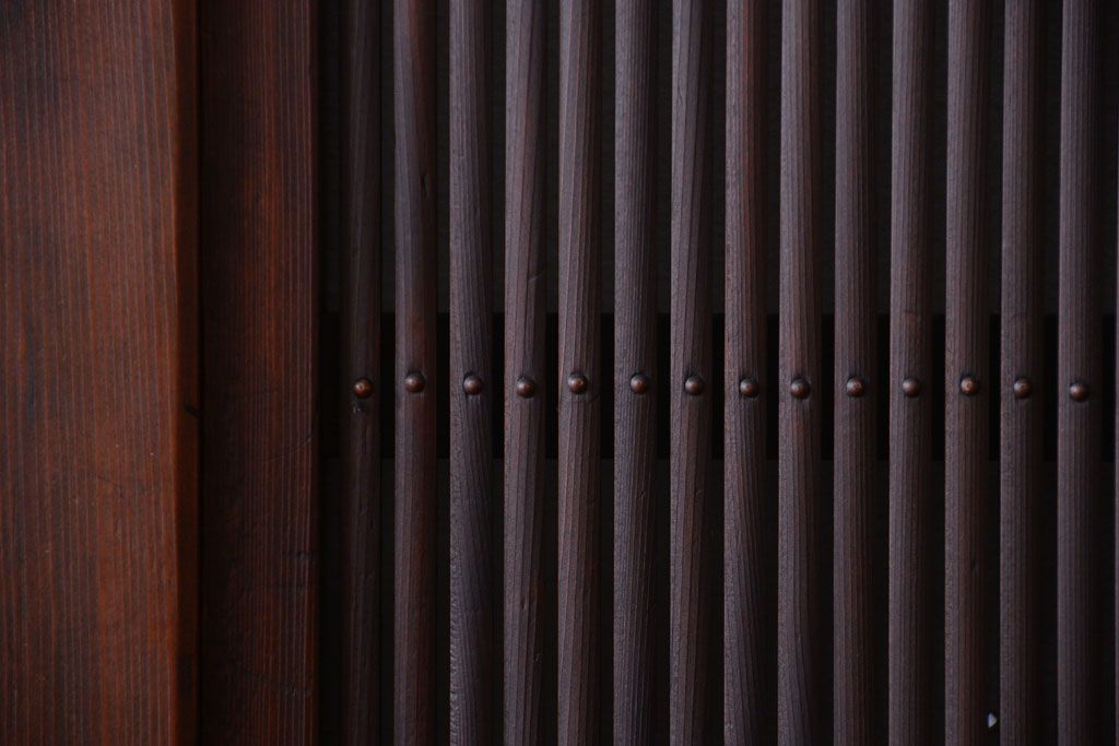 古民具・骨董　最高級品!アンティーク万本格子戸