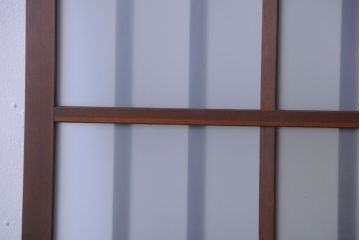 アンティーク　格子デザインがおしゃれなフィックス窓(明り取り・スリット窓)(1)