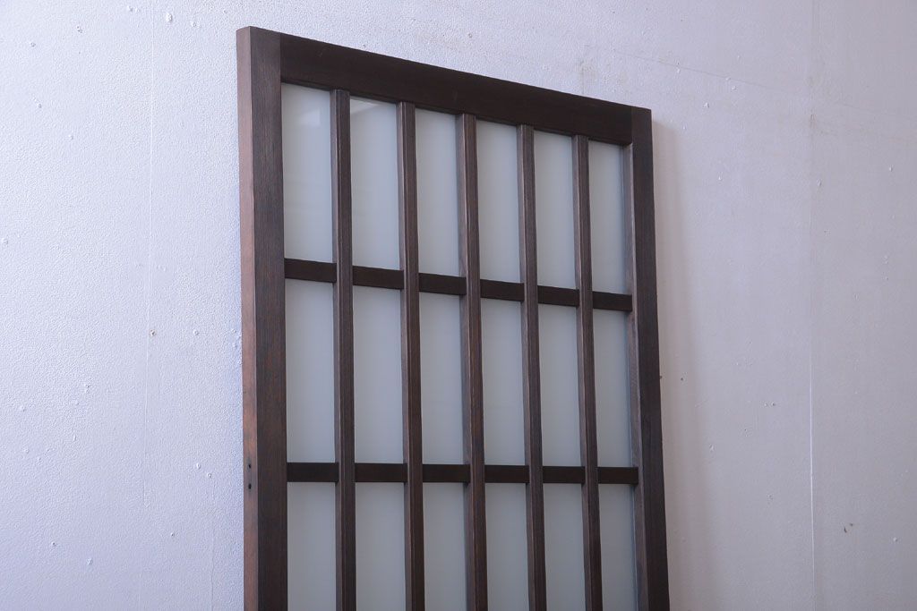 アンティーク　格子デザインがおしゃれなフィックス窓(明り取り・明かり取り・スリット窓)(2)