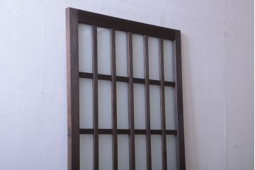 アンティーク　格子デザインがおしゃれなフィックス窓(明り取り・明かり取り・スリット窓)(2)