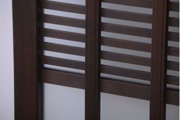 アンティーク　格子デザインがおしゃれなフィックス窓(明り取り・明かり取り・スリット窓)(2)