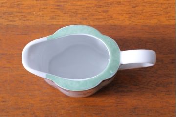 アンティーク雑貨　Villeroy&Boch(ビレロイ&ボッホ)　スイッチ3　カップ&ソーサー4客・クリーマー