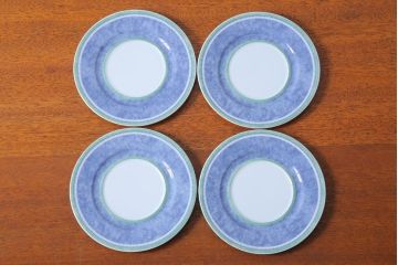 アンティーク雑貨　Villeroy&Boch(ビレロイ&ボッホ)　スイッチ3　カップ&ソーサー4客・クリーマー