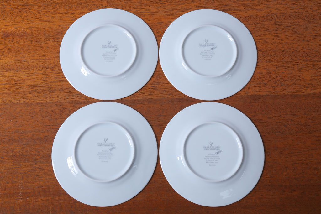 アンティーク雑貨　Villeroy&Boch(ビレロイ&ボッホ)　スイッチ3　カップ&ソーサー4客・クリーマー