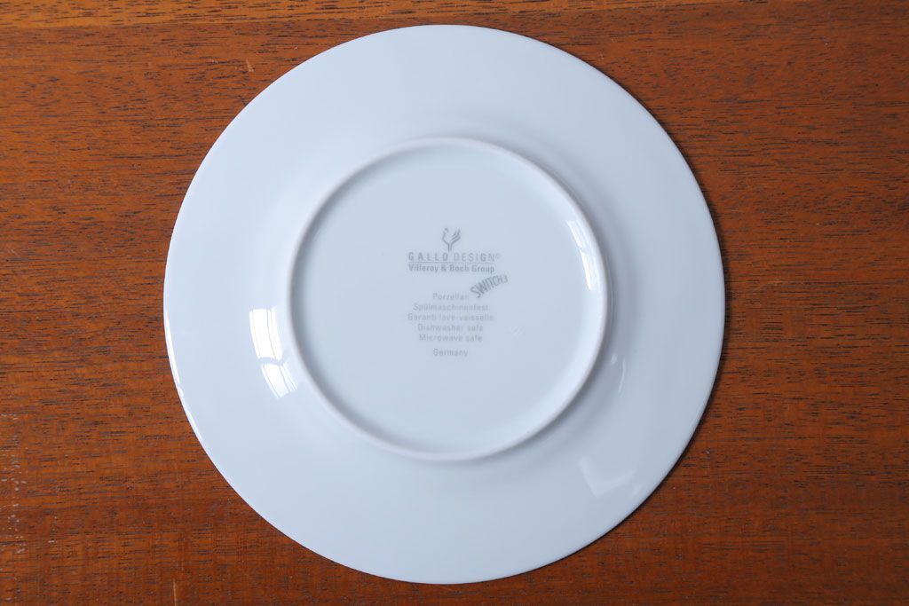 アンティーク雑貨　Villeroy&Boch(ビレロイ&ボッホ)　スイッチ3　カップ&ソーサー4客・クリーマー