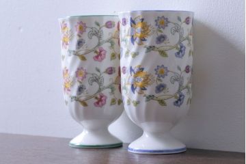 アンティーク雑貨　イギリスMINTON(ミントン)　Haddon Hall(ハドンホール)　タンブラー2客セット