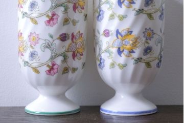 アンティーク雑貨　イギリスMINTON(ミントン)　Haddon Hall(ハドンホール)　タンブラー2客セット