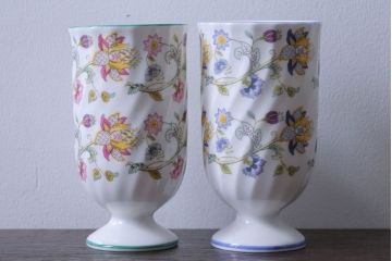 アンティーク雑貨　イギリスMINTON(ミントン)　Haddon Hall(ハドンホール)　タンブラー2客セット