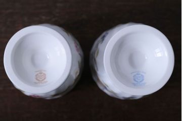 アンティーク雑貨　イギリスMINTON(ミントン)　Haddon Hall(ハドンホール)　タンブラー2客セット