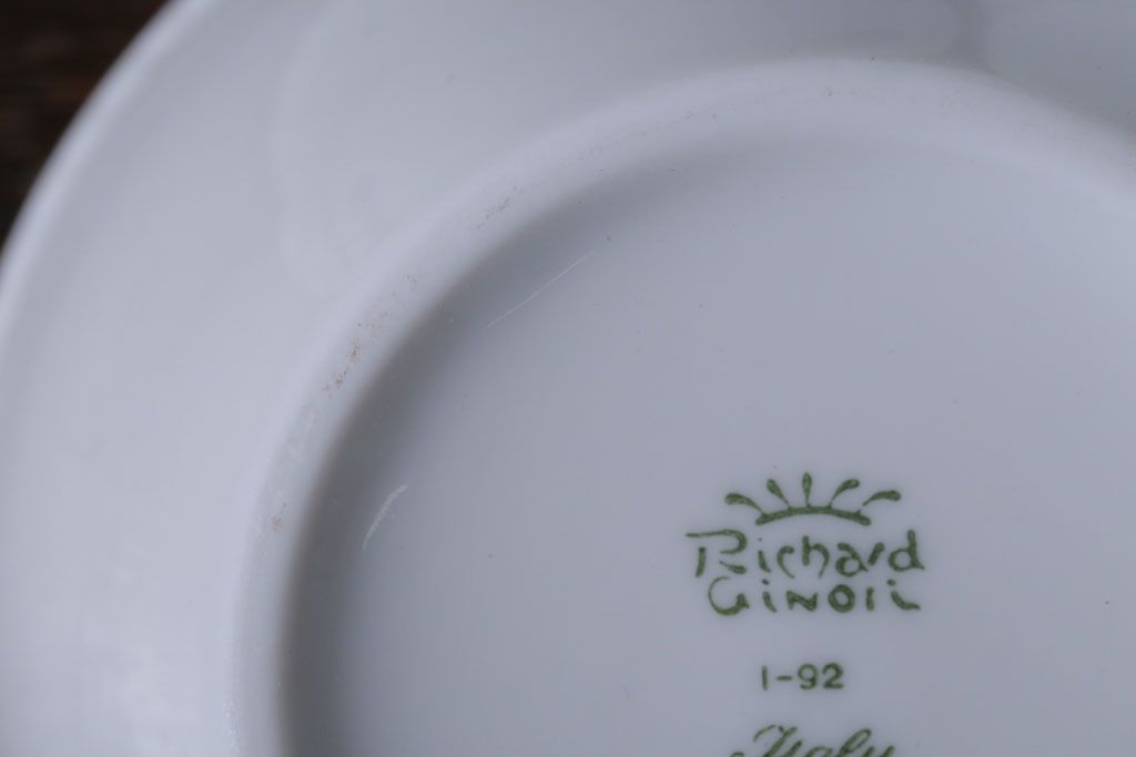 イタリアRichard Ginori(リチャードジノリ)　ボンジョルノチェリー　カップ&ソーサー5客セット(洋食器)