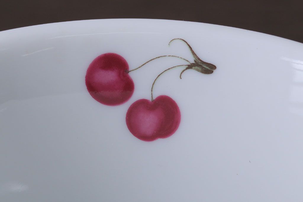 イタリアRichard Ginori(リチャードジノリ)　ボンジョルノチェリー　カップ&ソーサー5客セット(洋食器)