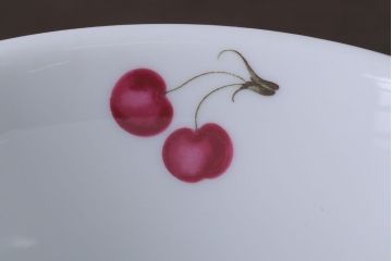 イタリアRichard Ginori(リチャードジノリ)　ボンジョルノチェリー　カップ&ソーサー5客セット(洋食器)