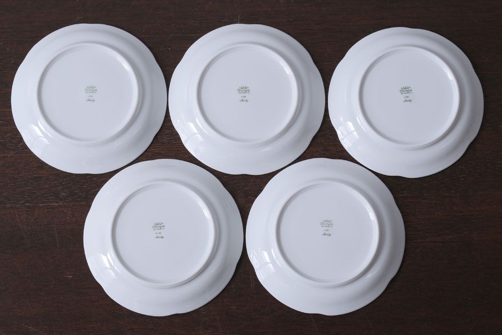 イタリアRichard Ginori(リチャードジノリ)　ボンジョルノチェリー　カップ&ソーサー5客セット(洋食器)