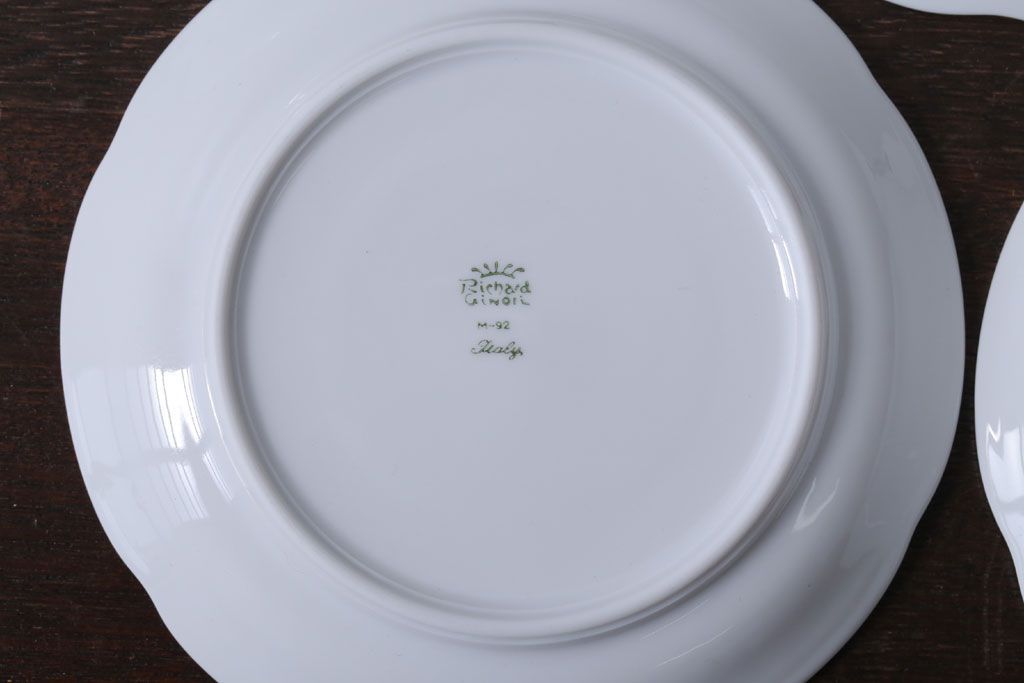 イタリアRichard Ginori(リチャードジノリ)　ボンジョルノチェリー　カップ&ソーサー5客セット(洋食器)