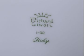 イタリアRichard Ginori(リチャードジノリ)　ボンジョルノチェリー　カップ&ソーサー5客セット(洋食器)