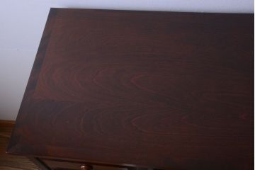 中古　北海道民芸家具　シックなチェスト(定価約24万円)(1)