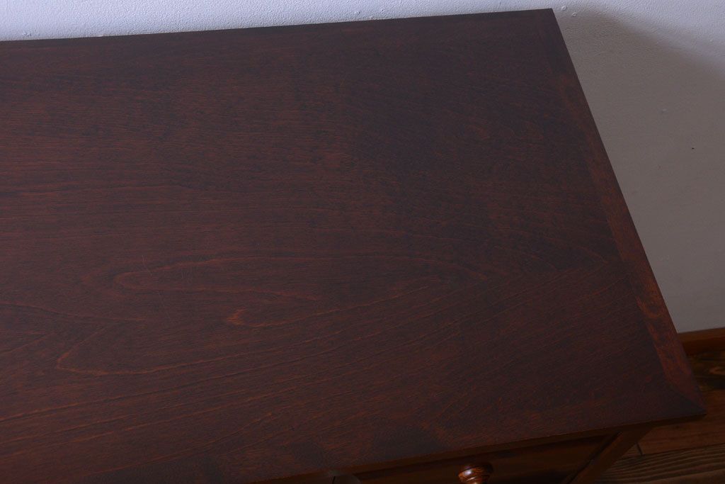 中古　北海道民芸家具　シックなチェスト(定価約24万円)(1)