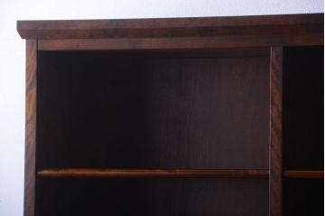 中古　民芸家具　高級品!シックでモダンな飾り棚(書棚)