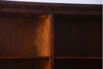 中古　民芸家具　高級品!シックでモダンな飾り棚(書棚)