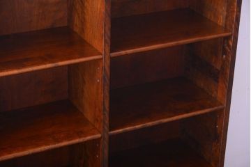中古　民芸家具　高級品!シックでモダンな飾り棚(書棚)