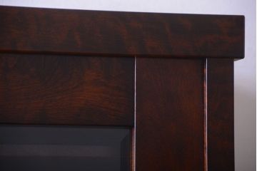 中古　民芸家具　高級品!シックでモダンな重ね食器棚