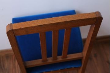 レトロ家具　和製アンティーク　レトロで小ぶりな木製チェア