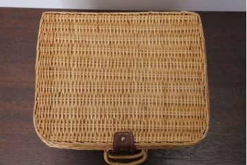 アンティーク雑貨　アンティーク　レトロでかわいいバスケット(3)